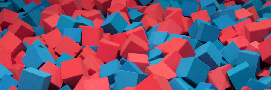 Gym Pit Foam Cube Pit