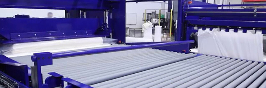 Roll Packing Memory Foam Mattresses Machine